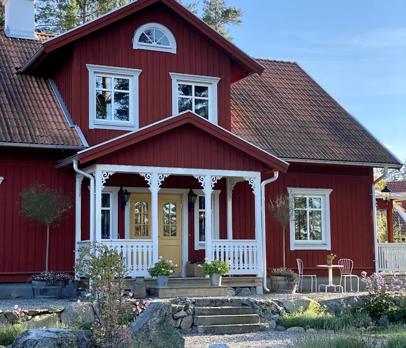 "Ida och Simons hus har fått inspiration av Astrid Lindgren"