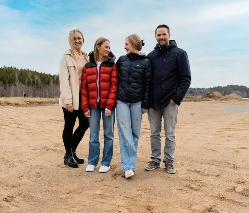 Familjen Dahlskog hittade äntligen den rätta platsen